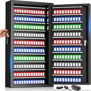 274 Key Lock Box Wall‑Mounted, Key Cabinet Wall Mount with Drop Slot