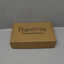 Ravinte 10 Pack 6'' Square Cabinet Pulls Matte Black Stainless Steel Kitchen Drawer Pulls Cabinet Handles 6Length, 3-3/4 Hole Center