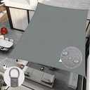 RICHIE Upgrade 12'x16' Sun Shade Sail Rectangle Canopy, Water Resistant & UV Block Sunshade for Outdoor Patio Lawn Beach Garden Carport Backyard Deck Pergola, Grey