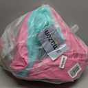 VOFiTNY Gymnastics Tumbling Equipment Air Barrel Inflatable Octagon Tumbler Roller Back-bend Trainer Cheerleading Without Pump (3.3'L x 2'D, Pink/Mint nopump)