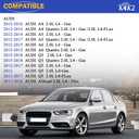 PCV Valve Engine Crankcase Vent Valve Oil Separator with Gasket & O-ring seal for 2012-2018 Audi A4 A5 A6 Q5 Quattro Allroad 2.0T Only 06H103495AE 06H103495J 06H103495AK