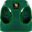 EcoBark Dog Harness - Luxury Step in Mesh Dog Harnesses in Forest Green - Soft & Secure Dog Harness Vest Body Wrap (Small- 7 to 10 lbs - Chest Up to 14 in (Pack of 1)
