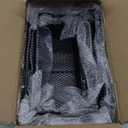 BSTKEY Slatwall Basket Set of 4, Metal Ventilated Hanging Wire Baskets, Retail Display for Slatwall Panel Garage Storage and Organization (4 Size, Black)