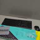 Logitech 920004536 MK270 Wireless Combo Keyboard/Mouse USB Black