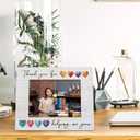 Thank You Gifts 4x6 Picture Frame, Thank You for Being Helping Me Grow Photo Frame, Appreciation Gifts for Parents Mentor Teacher, Teacher Wooden Photo Picture Frames