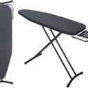 Ironing Board 48"x15" with Iron Rest, RAINHOL Black Full Size Iron Board
