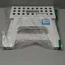 Handy Laundry Folding Lightweight Step Stool - Sturdy Enough to Support Adults and Safe Enough for Kids - Opens Easy with One Flip - Great for Kitchen, Bathroom or Bedroom (White - 8 Inch)