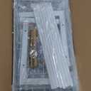 ADBIU Under Sink Organizer 2 Pack, Adjustable Height (11"-15.75") Under Cabinet Storage, 2 Tier Pull Out Sliding Drawers for Kitchen Bathroom, Heavy Duty Metal Shelf, White (X-Large)