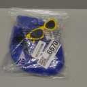 Blue Cat Ears Headband Cat Tail Set Yellow Glasses Heart Sticker Adult Christmas Halloween Costume Party Accessories