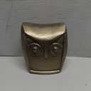 HD Designs Aluminum Owl - Gold, 4.5 in
