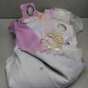 XiDi Curtains for Bedroom Decor, Rainbow Pink Purple/42/54