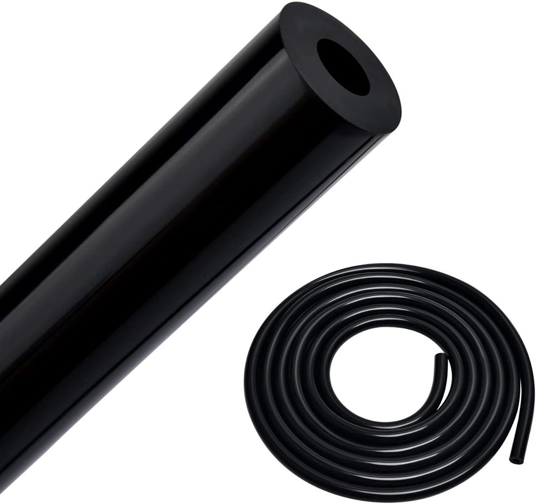 EVIL ENERGY 1/4 Silicone Vacuum Tubing Hose Line 10FT 130PSI Max Pressure Black (6mm ID)