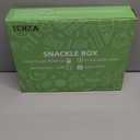 Snackle Box Container, Dishwasher Safety - Divided Serving Tray with Lid and Handle, Charcuterie Board for Portable Snack Platters - Clear Organizer for Fruits Snacks,Perfect for Road Travel