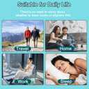 Toe Spacer Bunion Corrector Socks, Toe separators for women, All-Day Comfort and Breathable, Day and Night Support, Relieve Bunion Pain, Non-Slip Big Toe Straightener 2 Pcs(Gray Mx2)