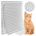 Petfolio 12 Pack Scat Mat for Cats - 16 x 13 Inch Cat Spike Mat with 1 Inch Spike is A Perfect Pet Training Mat Device for Cat Repellent Indoor & Outdoor to Deter Cats & Other Animals for All Seasons