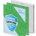 COWAY AP1512HH & 200M Air Purifier Filter Replacement, Allergen Filter Pack, 2 Allergen Deodorization Filters and 1 True HEPA Filter, 1 Pack, Green