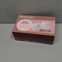 Momcozy M5 Lite Hands-Free Wearable Breast Pump, DoubleFit Flange for Baby-Like Comfort, 3 Modes & 9 Suction Levels, No Flange Insert or Hard Carry Case, 24mm, 2-Pack, Cozy Red