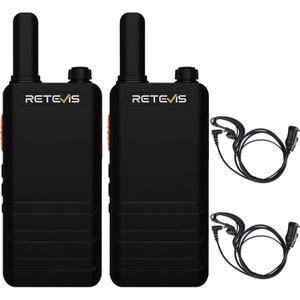 Retevis RT22P Walkie Talkies Long Range, Rechargeable FRS Two Way Radios with Earpiece for Adults, New Version of RT22(2.0), 1620mAh, USB-C, VOX, Handheld Small 2 Way Radio for Camping Gift(2 Pack) Retevis RT22P Walkie Talkies Long Range, Rechargeable FRS Two Way Radios with Earpiece for Adults, New Version of RT22(2.0), 1620mAh, USB-C, VOX, Handheld Small 2 Way Radio for Camping Gift(2 Pack)