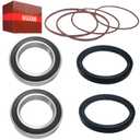 Rear Axle Bearing & Seal O-Ring Compatible with ATC250R ATC350X TRX250R TRX250X TRX300EX TRX300X TRX400EX TRX400X OEM# 91051-HA2-013 91252-HA2-003 91353-HA2-003