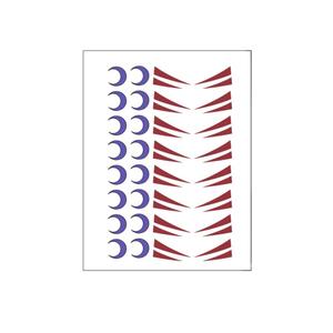 Anime Cosplay Tattoo,Anime Cosplay Temporary Sticker (A)