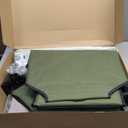 Large Heated Cat House for Outside 21x17x17 in with Time Temperature Intelligent Controller,Inner Insulation Layer and 100% Waterproof,Built in MET and UL Dual Certified Heater (New Green)