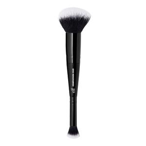 E.l.f. Complexion Duo Brush, Makeup Brush For Applying Foundation & Concealer, Creates An Airbrushed Finish, Made With Vegan, Cruelty-Free Bristles (1 Count (Pack of 1))