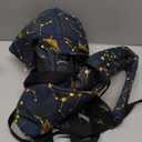 Momcozy Baby Carrier - Ergonomic, Cozy and Lightweight Carrier for 7-45lbs, Effortless to Put On, Ideal for Hands-Free Parenting, Enhanced Lumbar Support, Starry Night