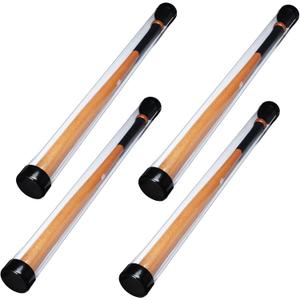 Pangda 4 Sets Baseball Bat Display Case 36 Inches Mahjong Mat Case