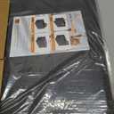 3-in-1 Cat Litter Box Enclosure with Odor Control, Multi-Functional Hidden Litter Box Furniture Bench, Dog Proof, Space-Saving Ottoman Cabinet with Flip-Up Lid, Extra Large, Dark Grey (XL)