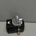 Dreyoo Air Compressor Pressure Switch 135-175 4-Port 20 Amp with 0-200 PSI Gauge and 200 PSI Safety Relief Valve, 1/4" NPT Replacement Pressure Switch Parts for Air Compressor