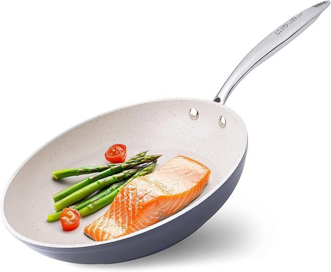 Mueller Healthy Stone 10" Fry Lan FP-10 Gray