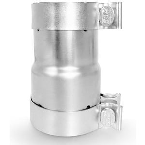 2.75 to 3 Inch Exhaust Adapter, 2.75" ID to 3" ID Exhaust Reducer Connector Pipe with Clamp
