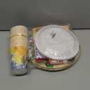 141Pcs Cartoon Themed Birthday Party Decorations for 20 Guests Cartoon Tableware Supplies Party Plates and Napkins Forks Cups Straws Tablecloth for Baby Shower Birthday Decorations