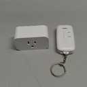 DEWENWILS Indoor Remote Control Outlet, Wireless Remote Light Switch, No Interference Remote Outlet Switch, No Wiring, 15A/1875W, 100ft RF Range, Compact Design, Programmable