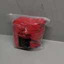 SCENEREAL Fleece Dog Coat Sweaters with Harness Built in, Soft Pullover Dog Pajamas with Zip Boys Girls, Christmas Cold Weather Pet Jacket Clothes Outfits for Puppy Small Medium Large Dogs, Red M (Medium(Back Length 16.5"))