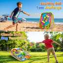 Bean Bag Toss Game for Kids - Cornhole Board Outdoor Toys for Toddlers -Party Activities Carnival Outside Yard Backyard Beach Lawn Games Toy for Kid Boys Girls Age 3 4 5 6 7 8 Year Old Birthday Gifts