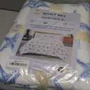 Great Bay Home Coastal Quilt Set - 2-Piece Twin/Twin XL Size Nautical Bedding Set - Lightweight, All-Season, Reversible Starfish Bedspread (Blue)