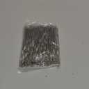 Hotop 100pcs Wire Keychain Cable 4 Inch Stainless Steel Wire Keychains Key Ring Cable Braided Steel Bulk for Luggage Tags Loops Tag