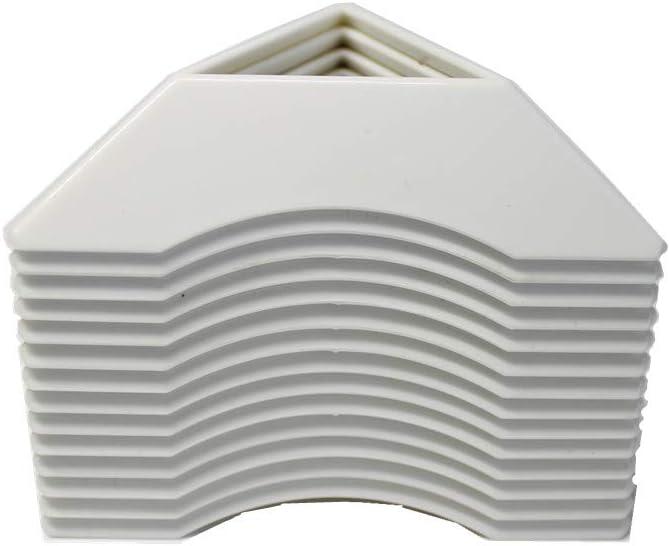 Goodplay 14 pcs Cube Stand Plastic for Puzzle Cube Holder Show - White Cube Tripod