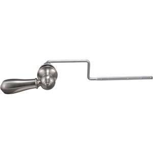 Plumb Pak Keeney PP836-71BNL Universal Fit Toilet Handle Tank Flush Lever, Decorative Faucet Style for Front, Side, or Angle Mount, Brushed Nickel
