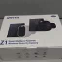 Security Cameras Wireless Outdoor-Solar&Battery Powered 2K 2.4G Cameras for Home Security, Instant Alert, AI Human Detection, Color Night Vision, 2-Way Talk, SD Storage, Work with Alexa, Z1 4P