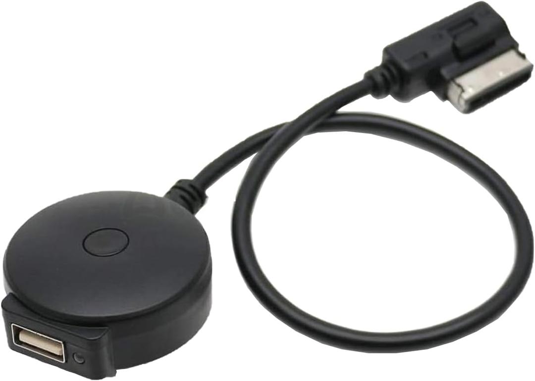 Bluetooth AUX Receiver Cable Adapter for VW Audi A4 A5 A6 Q5 Q7 After 2009 Audio Media Input AMI MDI Interface 3G