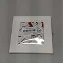 ASTARON 26 Pcs Self Adhesive Letter Patches Chenille Letters Stickers, A-Z Embroidered Applique Patches Alphabet Cloth Patch for Clothes, Bags, Hat, Phone Case, DIY Accessories (Red)