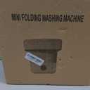 Portable Washing Machine, Mini Washer,16L Upgraded Large Capacity Foldable Washer.Deep Cleaning of Underwear, Baby Clothes and Other Small Clothes.Suitable for Apartments, Dormitories, Hotels