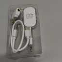 Bluetooth Transmitter Receiver, 3.5MM to Bluetooth 5.3 Transmitter, 2 in 1 Airplane Adapter for Headphone, TV, Airplane, Home Stereo, Speakers, Headphone, Car, Dual Connection (White)