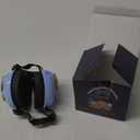22dB NRR Noise Cancelling Headphones with Dog Paw Design, Calming Earmuffs for Thunder, Fireworks & Hunting (M, Blue-Gray)