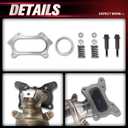HIGHBRICK Catalytic Converter Compatible with 2010 2011 Honda CR-V CRV 2.4L (EPA Compliant)