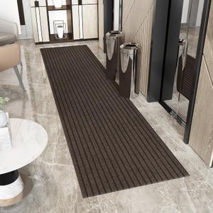 Ottomanson 2x15 Hallway Runner Rug – Non-Slip Indoor Outdoor Door Mat