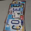 Vintage Coffee Metal Tin Sign License Plate Wall Decor for Coffee Bar 12 x 6 Inches