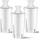 WaterJingYi Replacement for Brita Water Filter, Replacement for Brita Water Pitchers and Dispensers, Classic OB03, Mavea 107007, 35557, NSF Certified Water Filter, 2 Pack